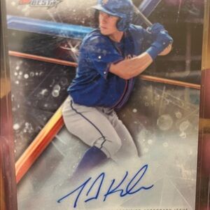 JARRED KELENIC Baseball Trading Card with Autograph